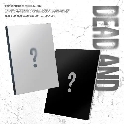 Xdinary Heroes - 8th Mini Album [DEAD AND] (Boy in Chic Ver. / HERO Ver.) Image 1