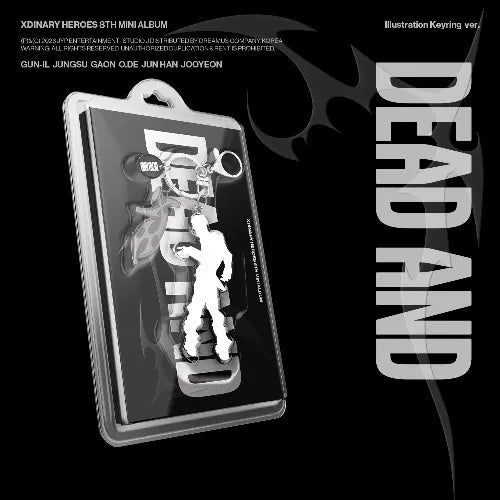 Xdinary Heroes - 8th Mini Album [DEAD AND] (Illustration Keyring Ver.) Image 1