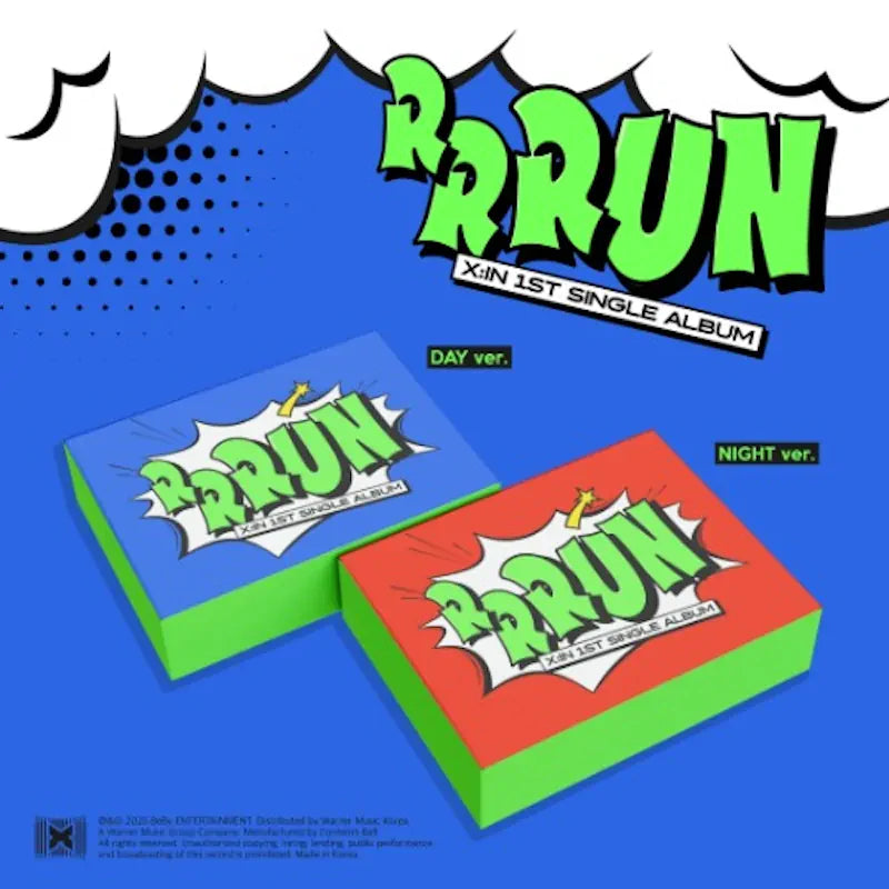 X:IN - 1st Single Album RRRUN