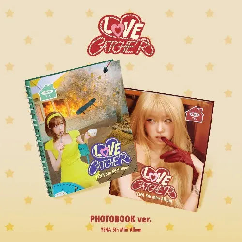 YENA - 5th Mini Album [LOVE CATCHER] (PHOTOBOOK Ver.) (CUPID Ver. / CATCH Ver.) Image 1