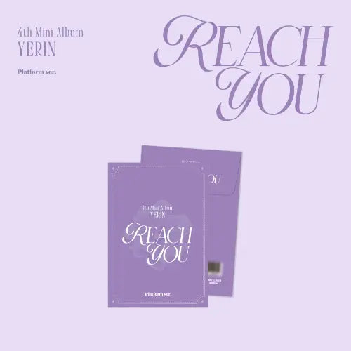 YERIN - 4th Mini Album [REACH YOU] (Platform Ver.) Image 1