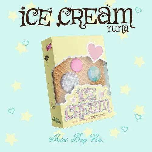 YUNA (ITZY) - 1st Mini Album [Ice Cream] (MINI BAG Ver.) (MD Ver.) Image 1