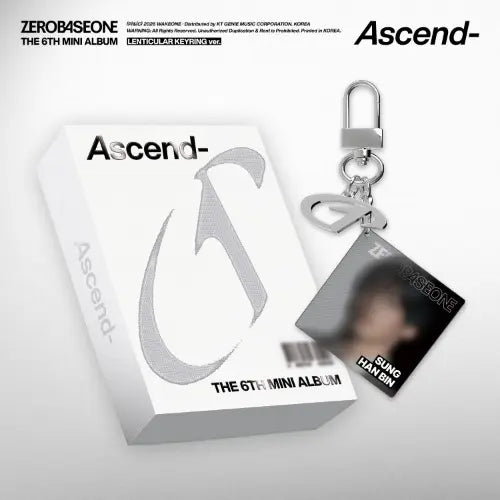 ZEROBASEONE - 6th Mini Album [Ascend-] (LENTICULAR KEYRING Ver.) Image 1