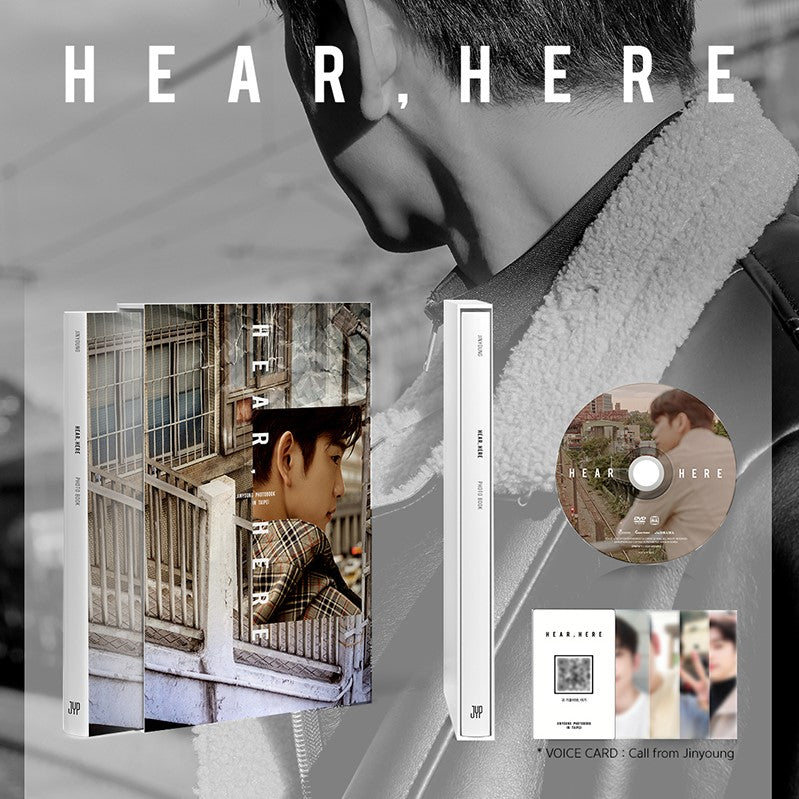 Jinyoung (Got7) Hear Here Photobook in Taipei (DVD) - Limited*