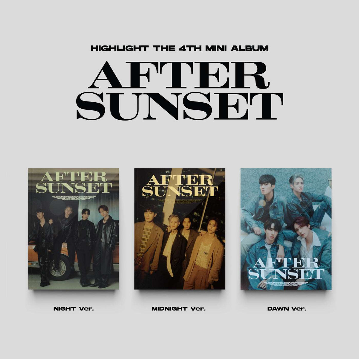 Highlight - The 4th Mini Album - After Sunset