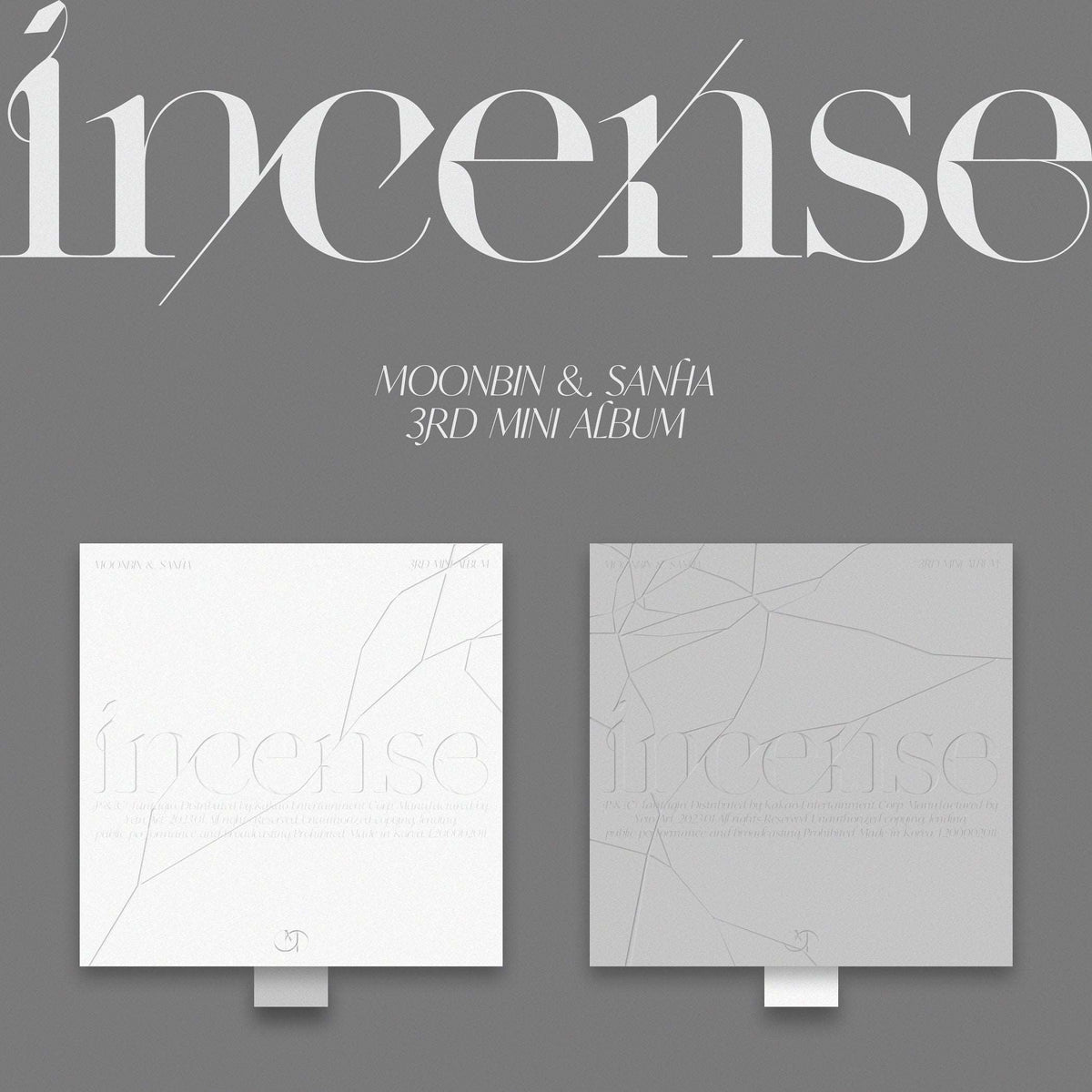 ASTRO MOONBIN &amp; SANHA 3rd Mini Album - INCENSE