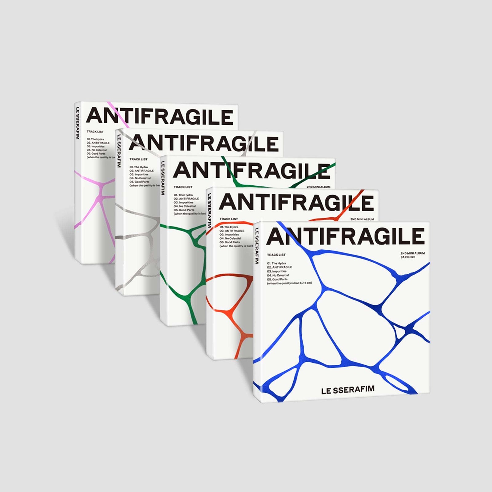 LE SSERAFIM - 2nd Mini Album [ANTIFRAGILE] (COMPACT Ver.)