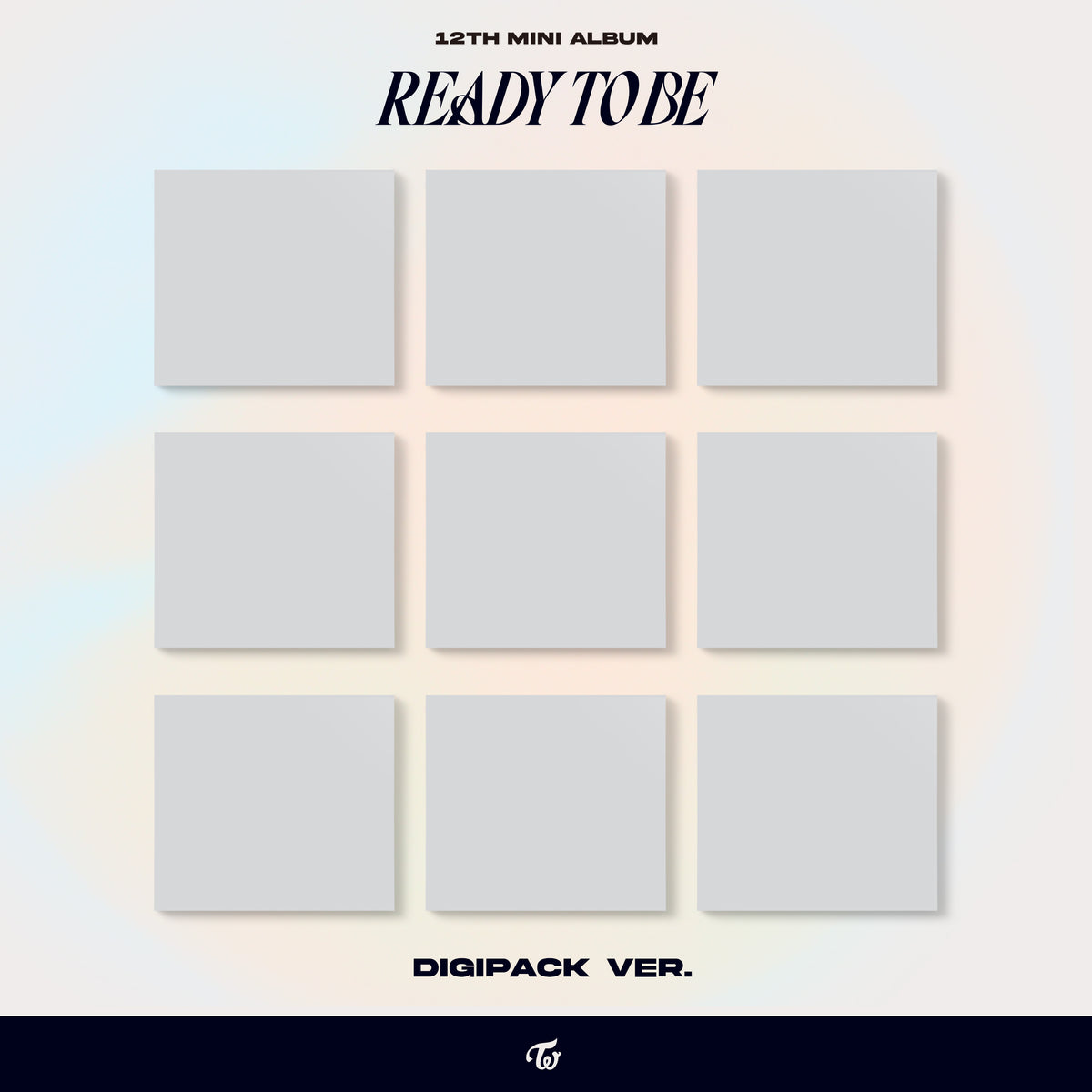 TWICE - 12th Mini Album - READY TO BE (Random Ver.) CD (Digipack)