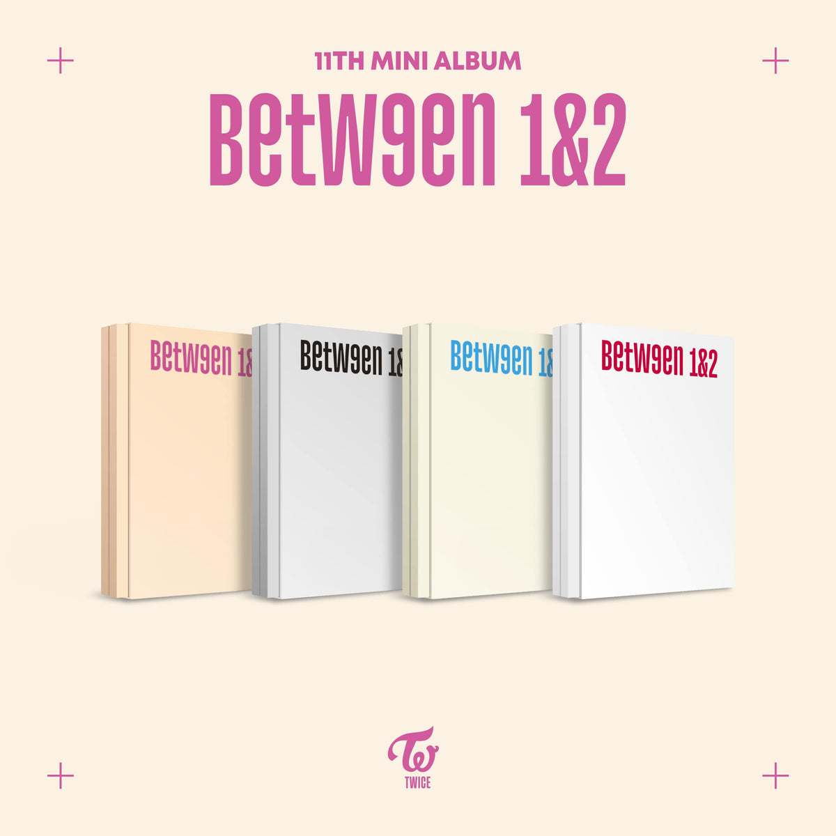 TWICE - 11th Mini Album - BETWEEN 1&amp;2