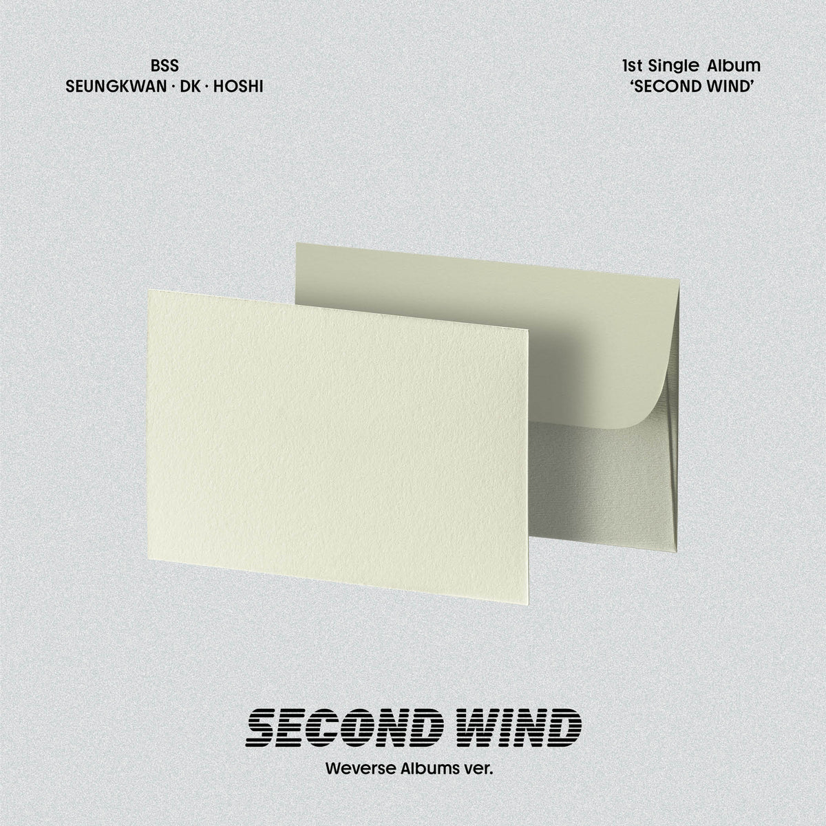 BSS (SEVENTEEN) - 1st Single Album [SECOND WIND] Weverse Albums ver.