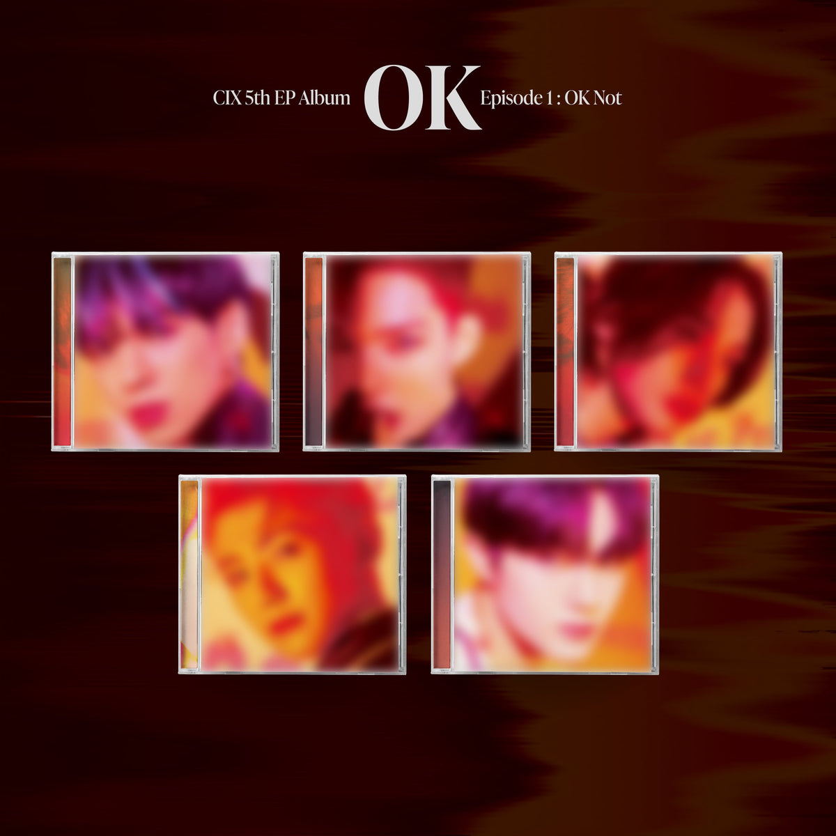 CIX 5th EP Album [‘OK’ Episode 1 : OK Not] (Jewel Ver.)