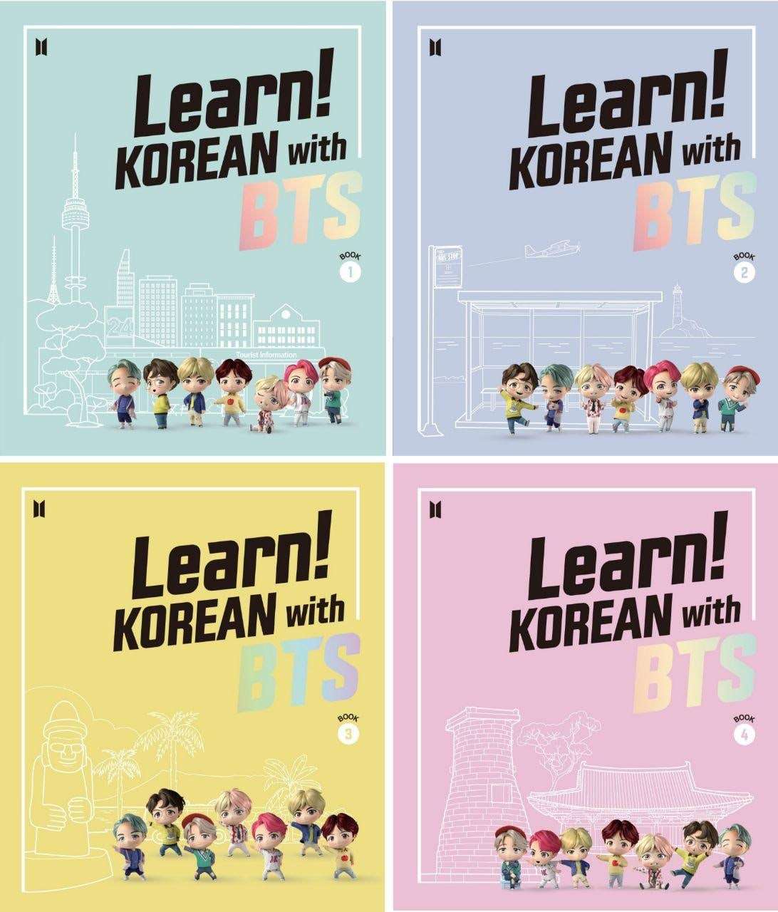 K-POP・アジア Learn ! Korea with BTS Book Package BTS - LEARN KOREAN WITH BTS BOOK PACKAGE – Swiss K-POPup