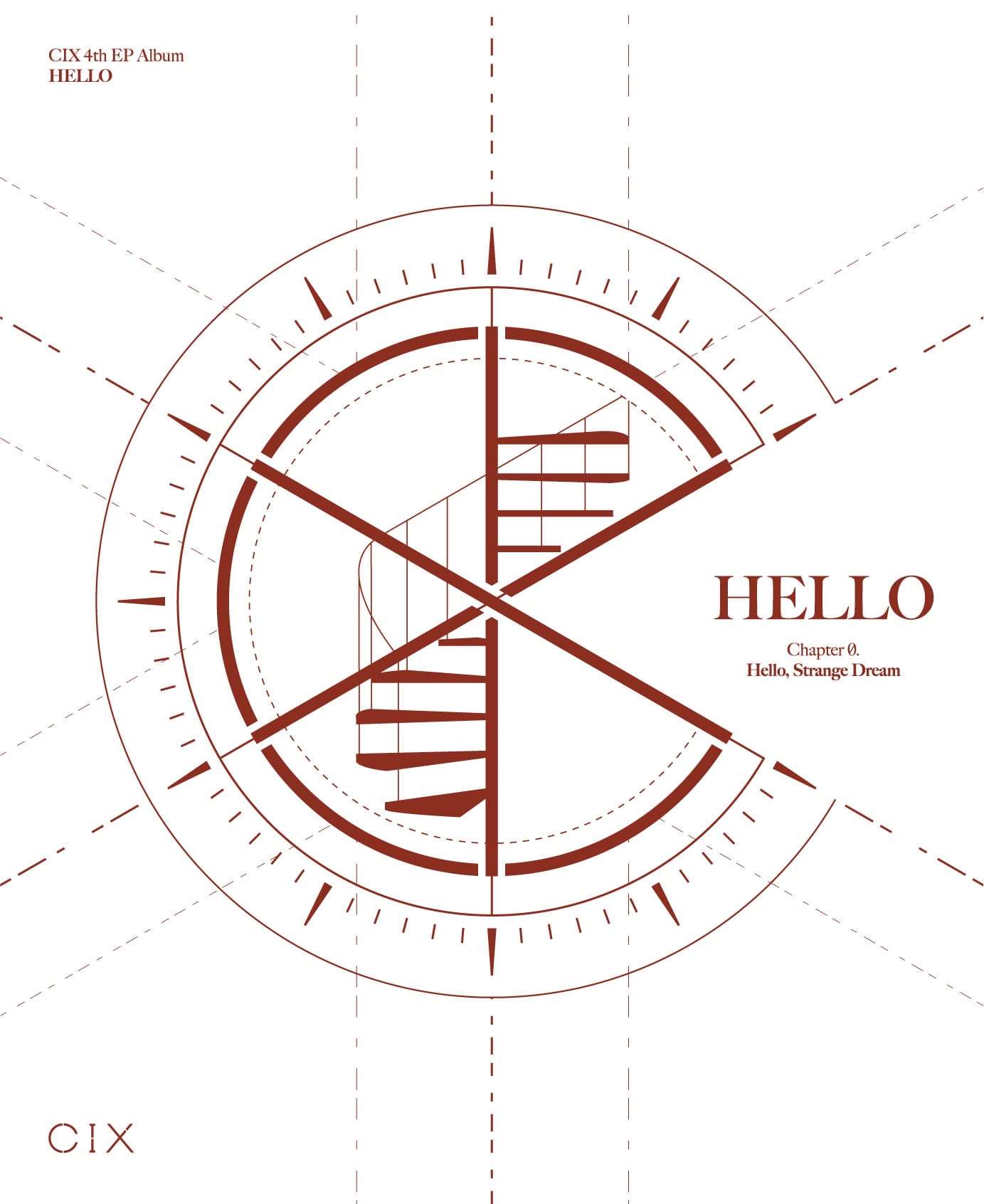 CIX - 4th Mini Album - ‘HELLO’ Chapter Ø. Hello, Strange Dream