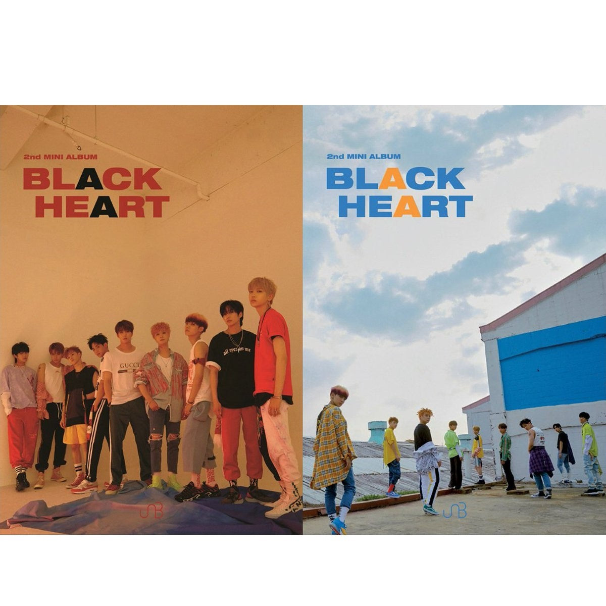 UNB - 2nd Mini Album - Black Heart