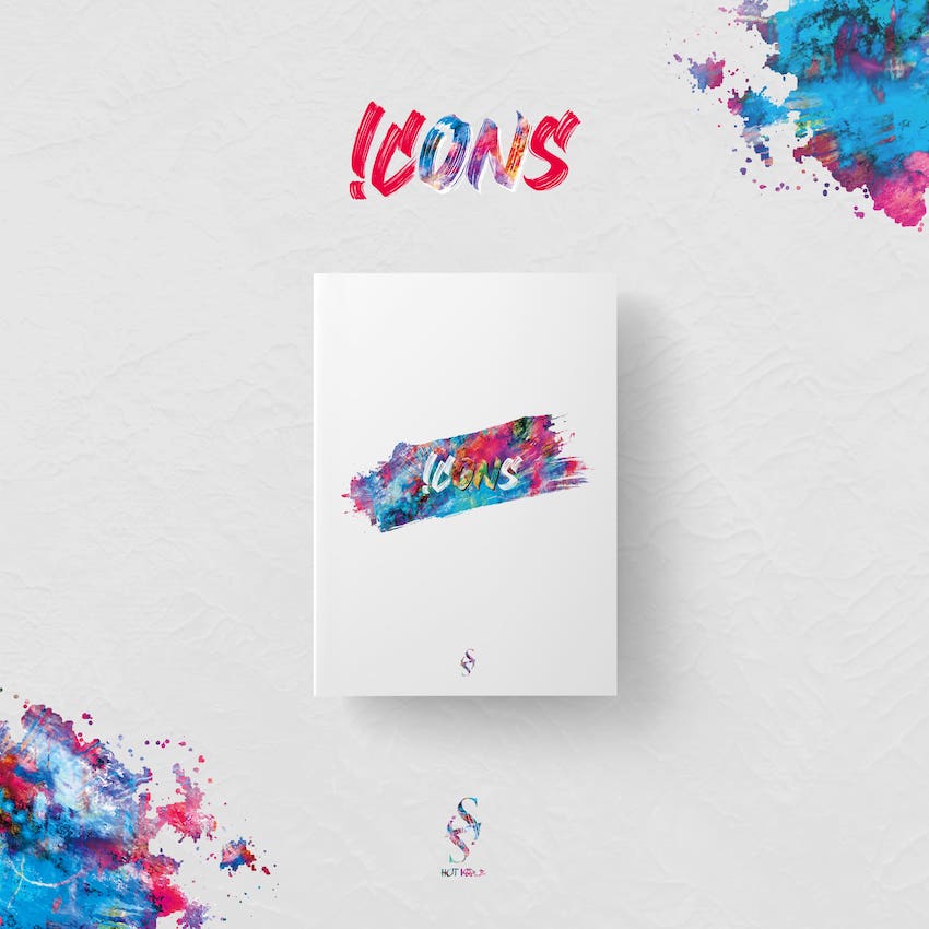 HOT ISSUE - 1st Single Album - ICONS