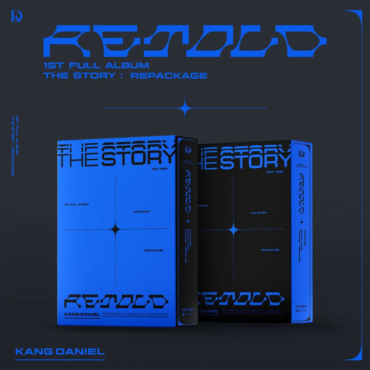 Kang Daniel - 1ST FULL ALBUM Repackage : Retold