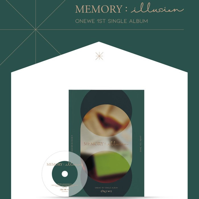 ONEWE -  1st Single Album - MEMORY : illusion