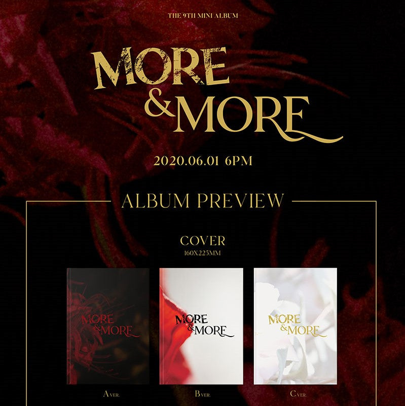 TWICE - 9th Mini Album - MORE &amp; MORE