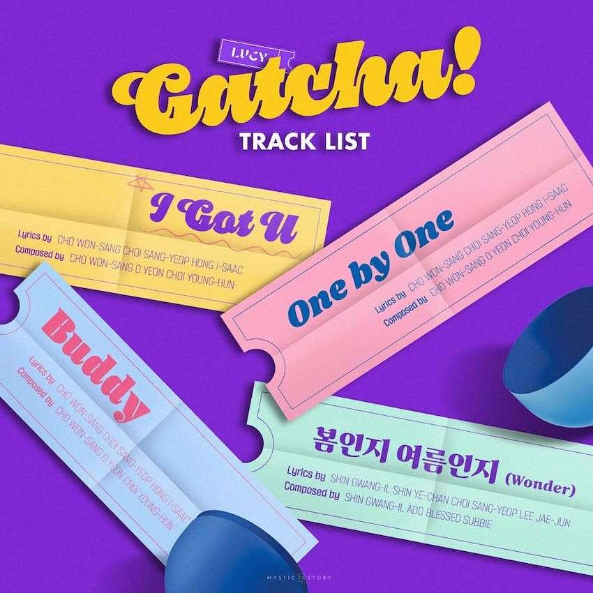 LUCY - 4th Single Album - Gatcha!