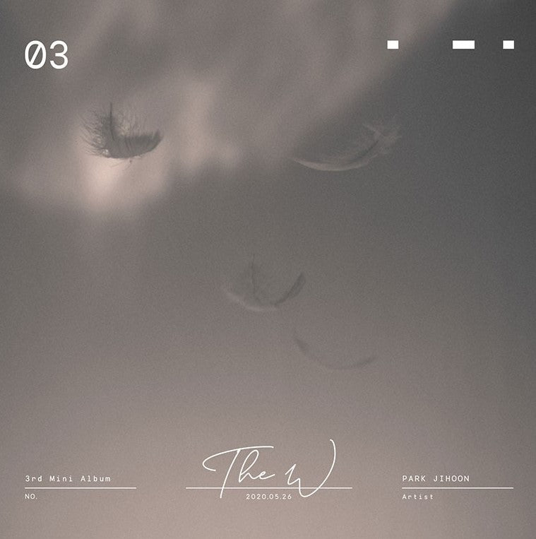 Park Ji Hoon - 3rd mini album - The W