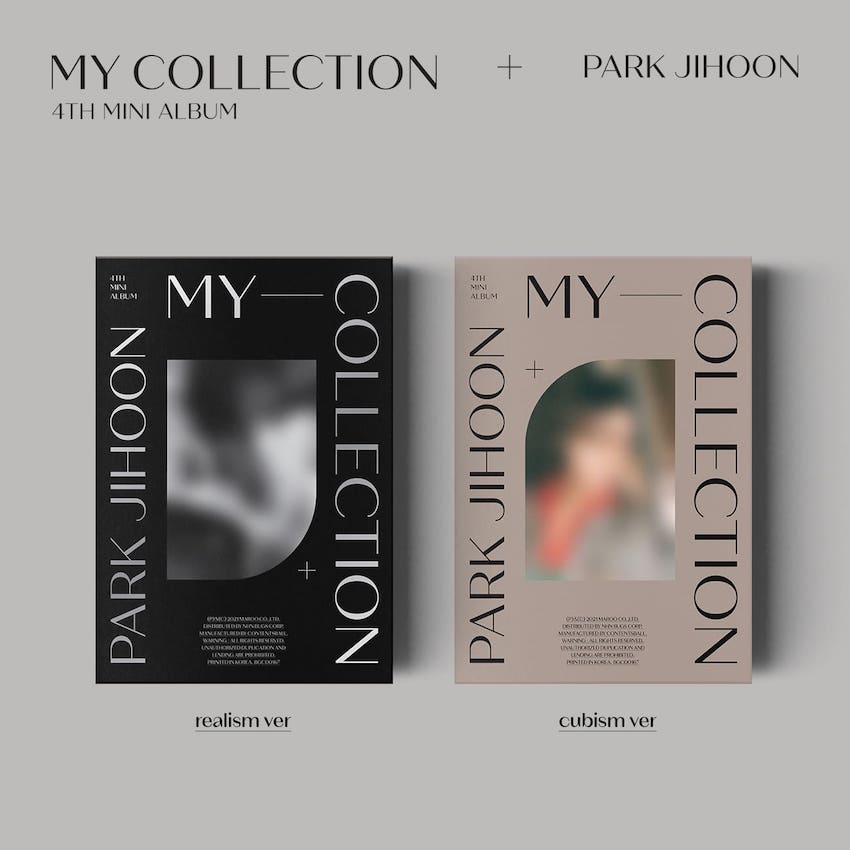 Park Ji Hoon - 4th mini album - My Collection
