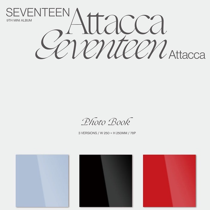 SEVENTEEN - 9th Mini Album -  Attacca
