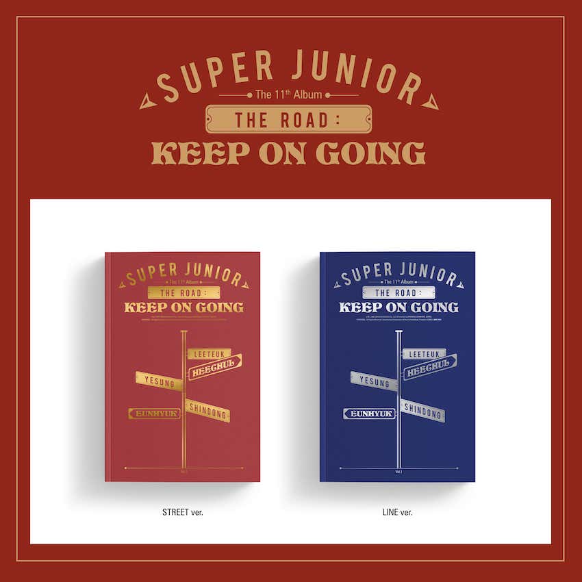 Super Junior - 11th Full Album- The Road : Keep on Going