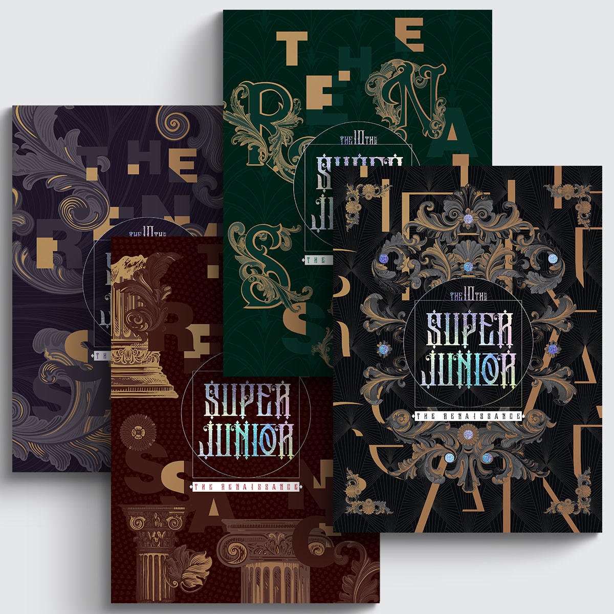 Super Junior - 10th Album - The Renaissance (Renaissance Style) (Random ver.)
