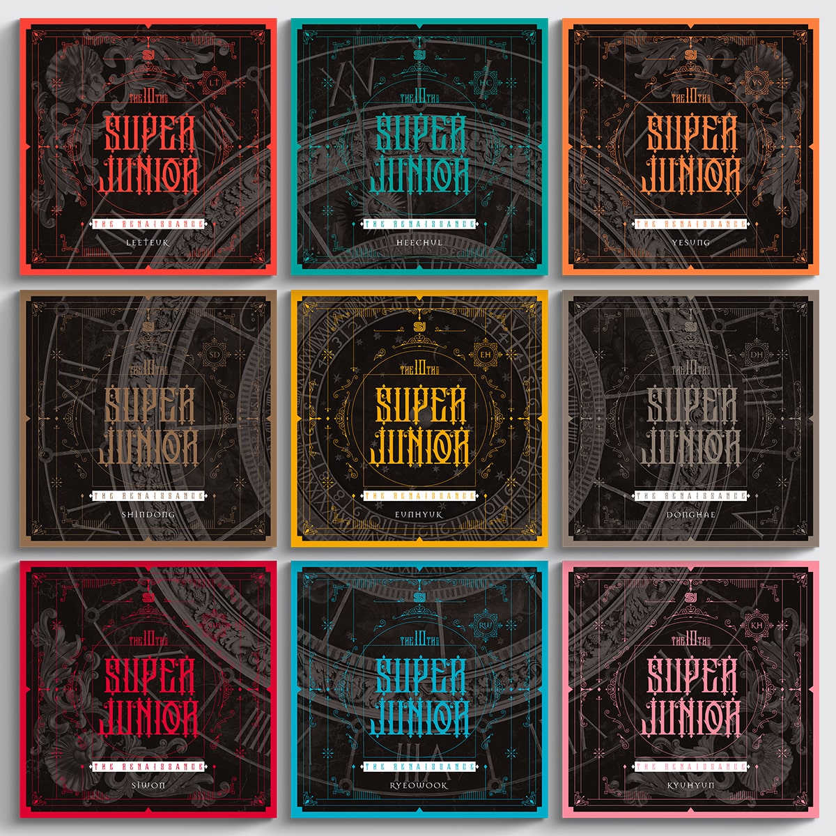 Super Junior - 10th Album - The Renaissance (Square Style) (Random ver.)