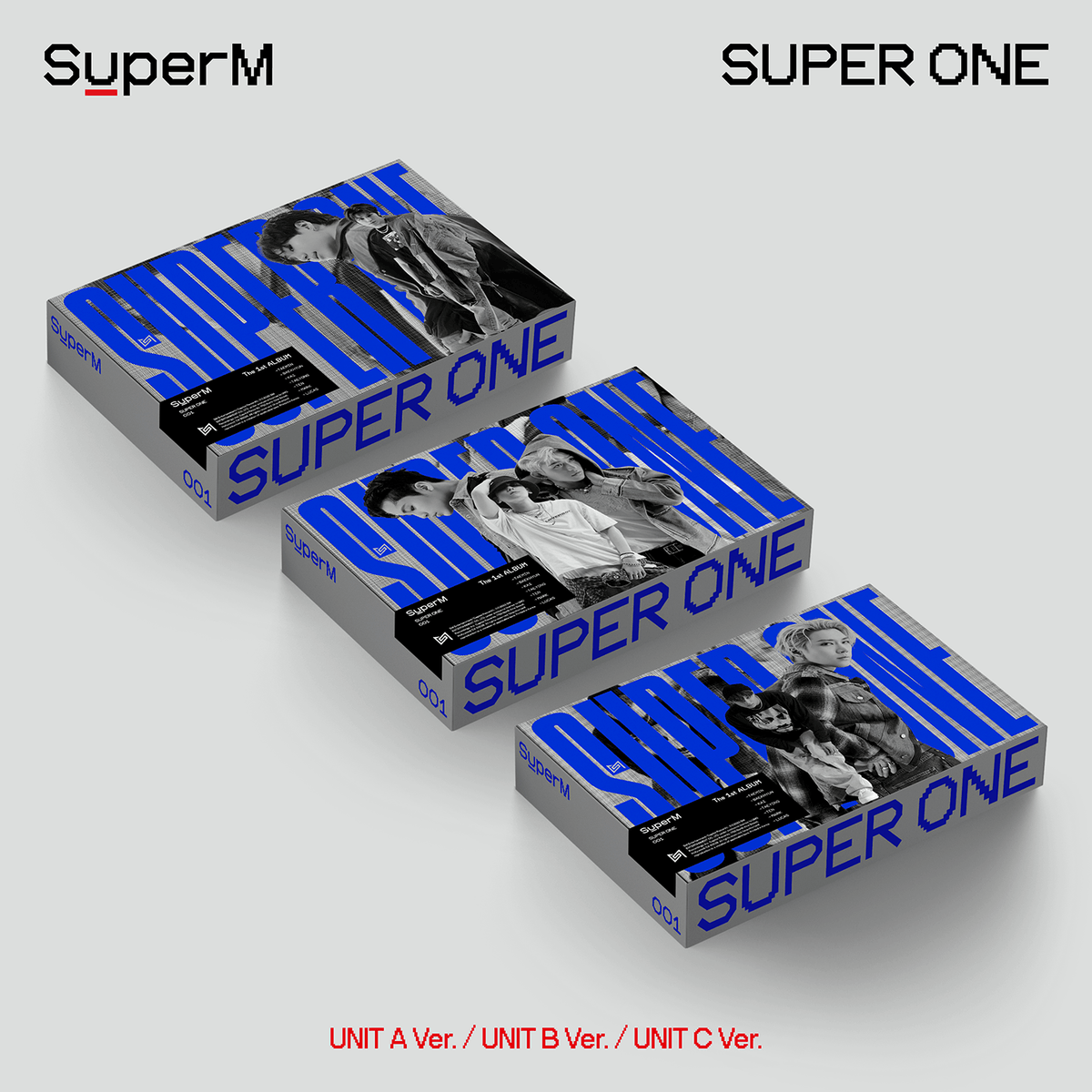 SuperM -  The 1st Album -  Super One (Random) (US ver.)
