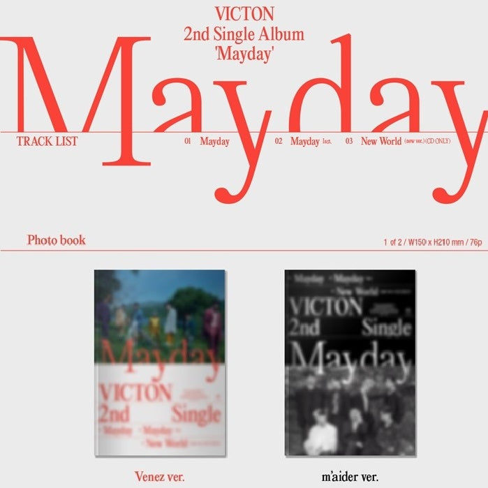 Victon - 2nd Single Album - Mayday