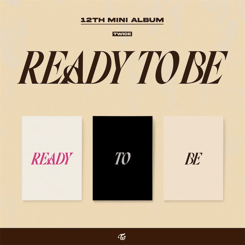 TWICE - 12th Mini Album - READY TO BE