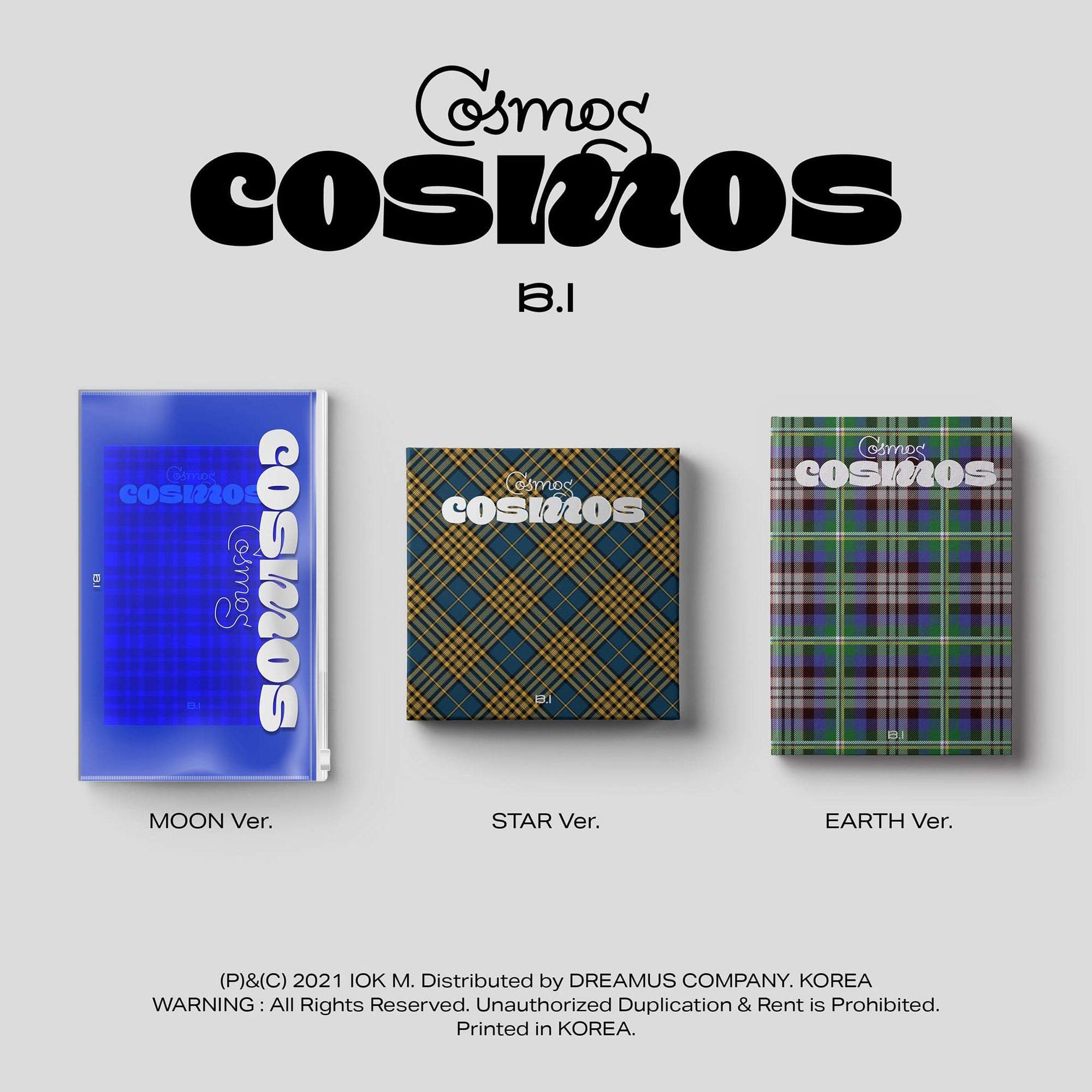 B.I - 1st Mini Album - COSMOS