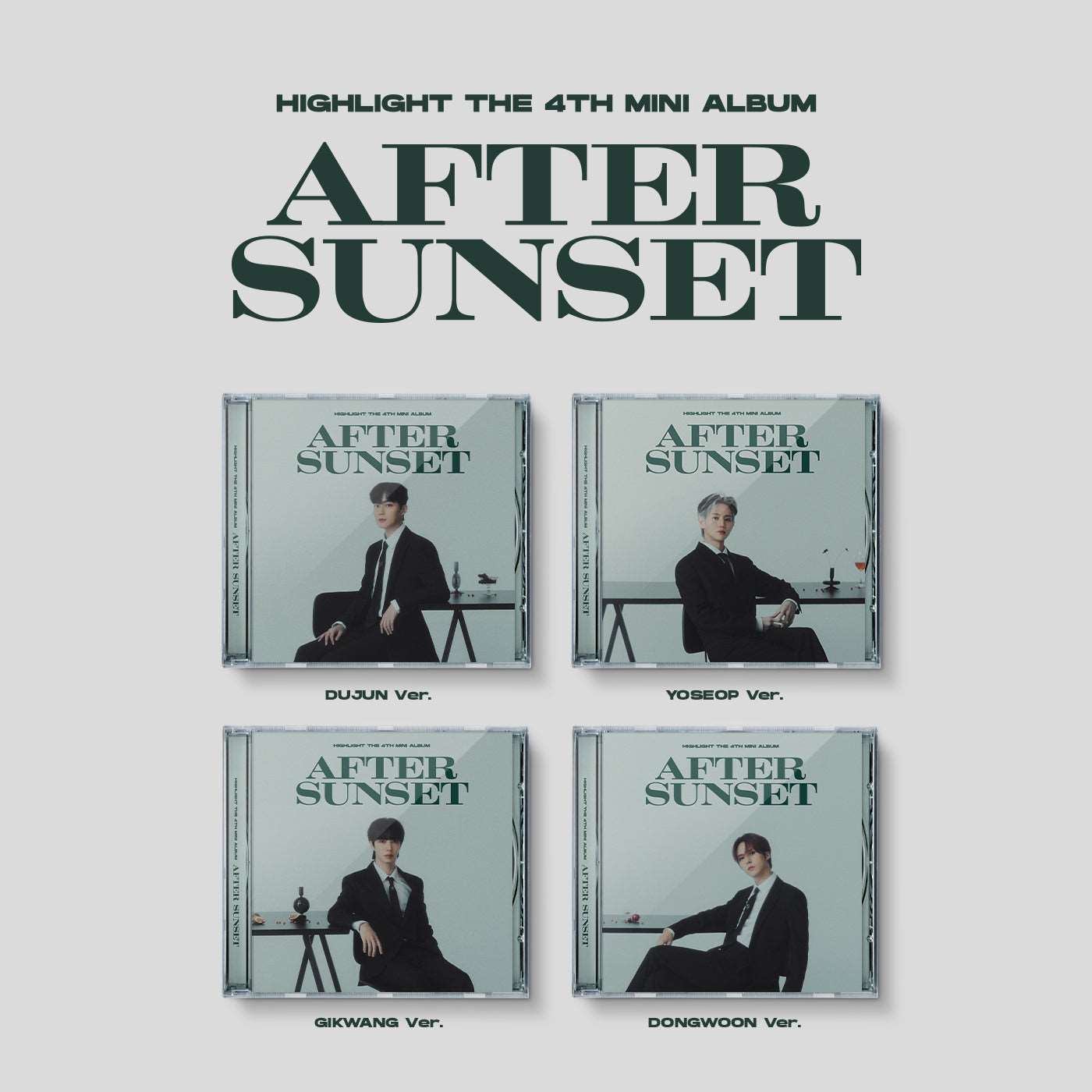 Highlight - The 4th Mini Album - After Sunset (Jewel ver.)