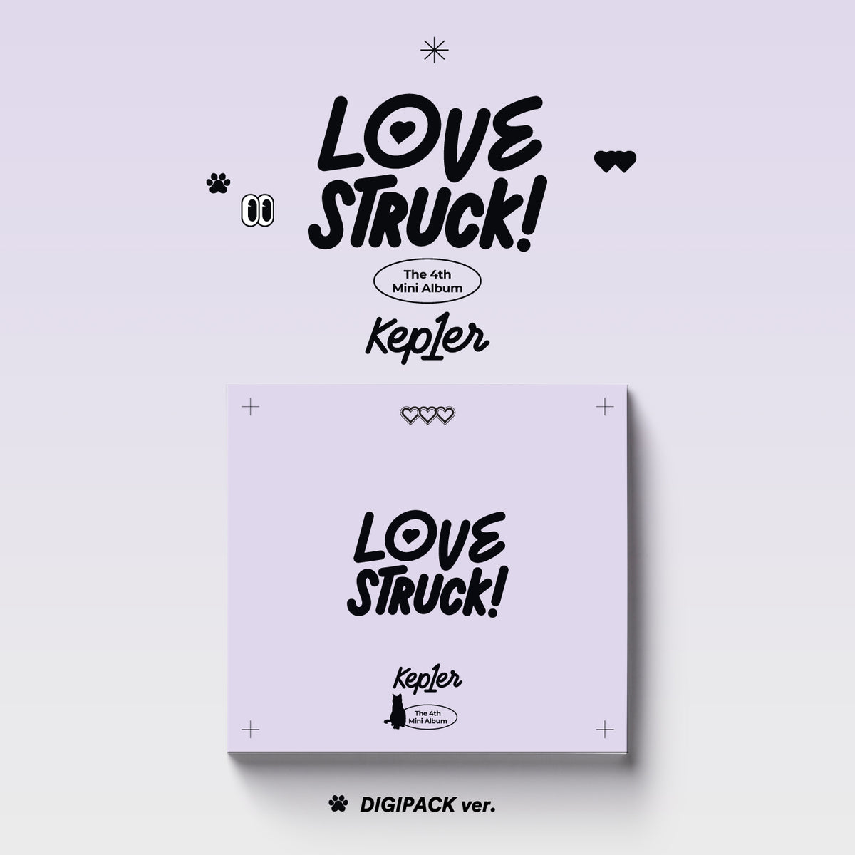 Kep1er - 4th Mini Album [LOVESTRUCK!] (DIGIPACK Ver.)