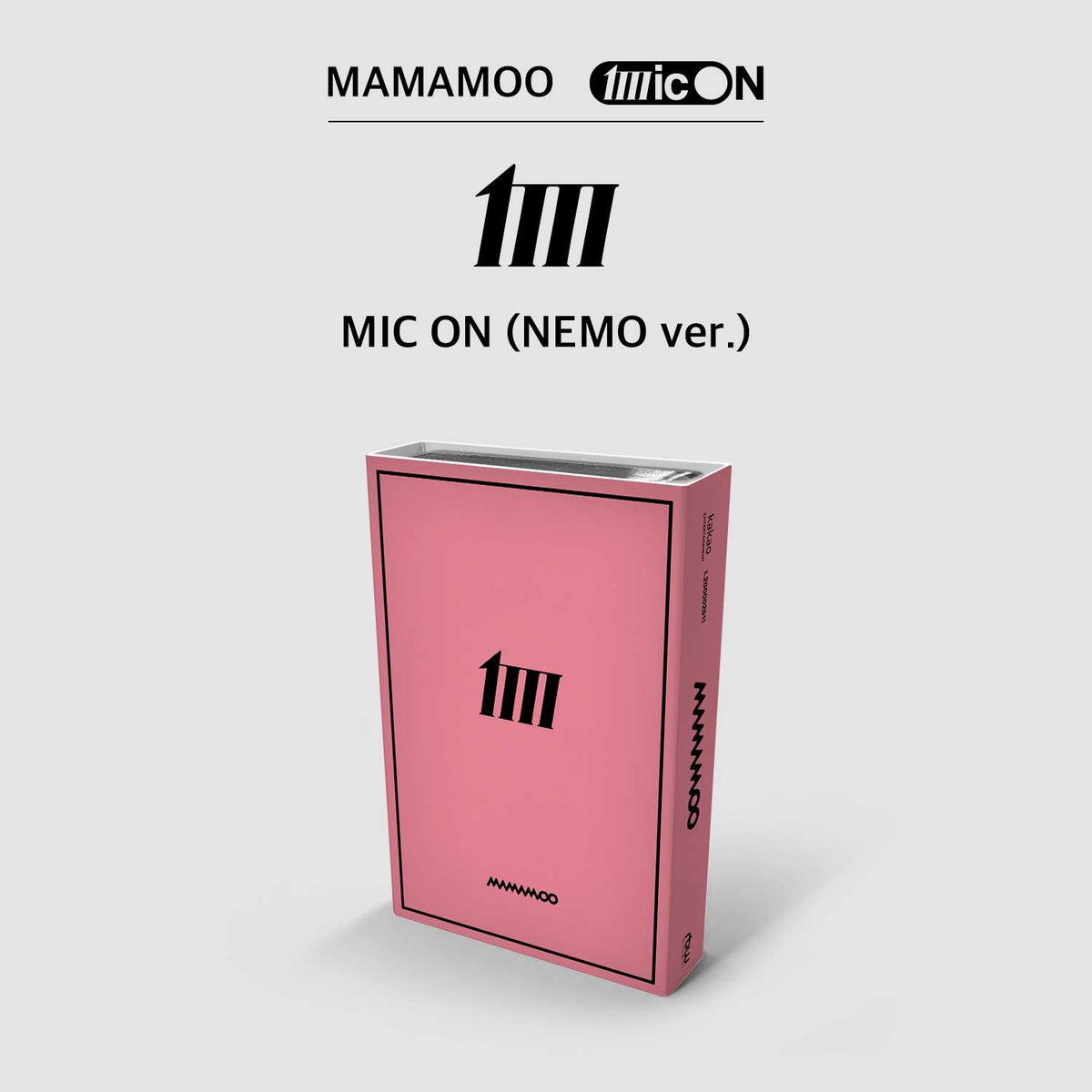 MAMAMOO - 12th Mini Album [MIC ON] (NEMO ver. / Limited Edition)