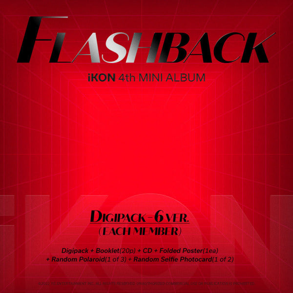 iKON - 4th Mini Album - Flashback (Digipack ver.)