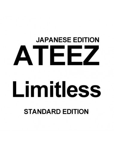 [Japanese Edition] ATEEZ - Limitless (Standard Edition) CD