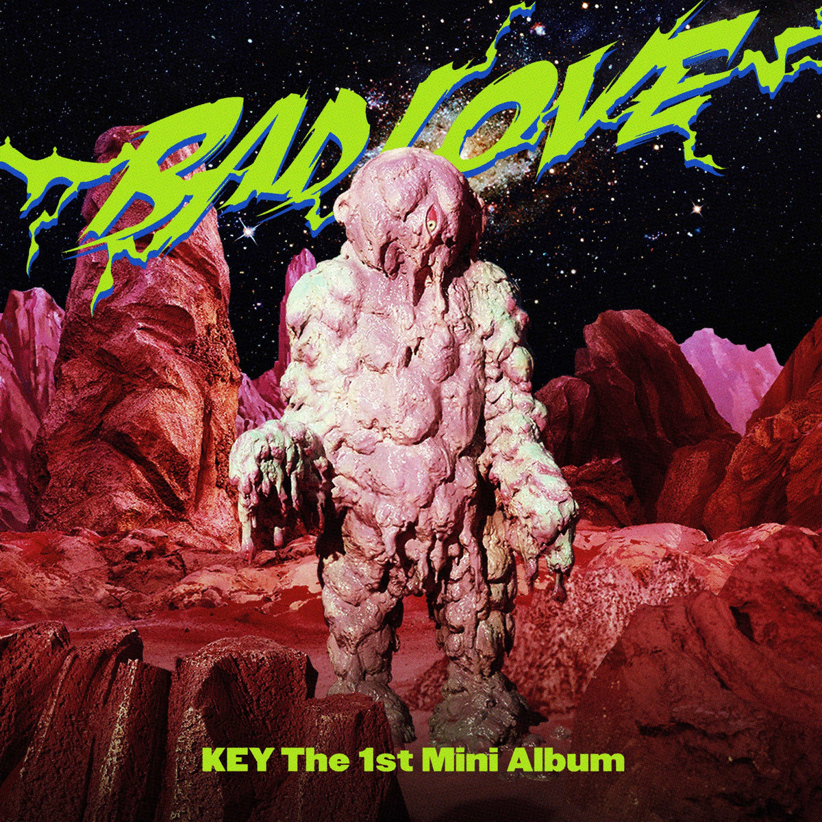 Key - 1st Mini Album - Bad Love (Photobook A ver.) (SPACE RAY GUN Ver.)