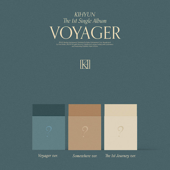 KIHYUN (Monsta X) - 1st Single Album - VOYAGER