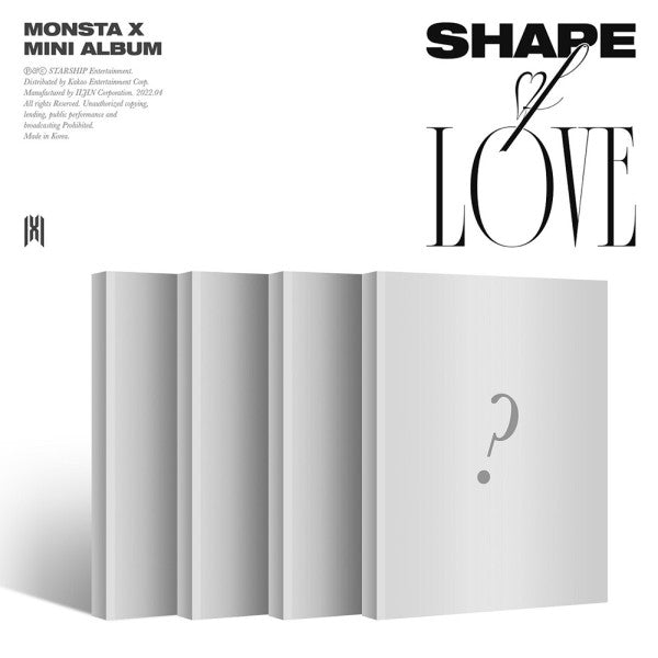 MONSTA X - Mini Album - SHAPE of LOVE