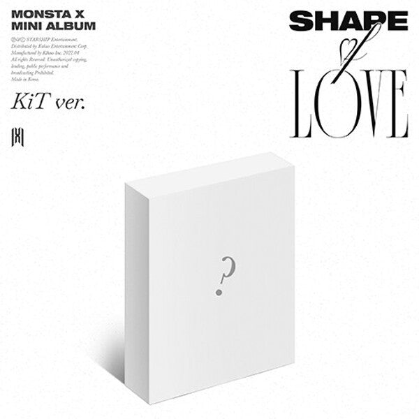 MONSTA X - Mini Album - SHAPE of LOVE (Airkit version)