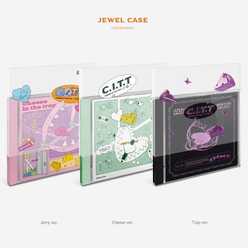 MOON BYUL - Single Album - C.I.T.T(Cheese in the Trap)