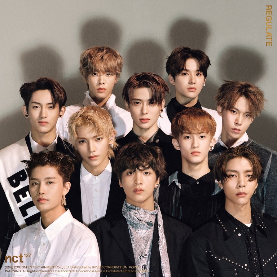 NCT 127 - Regulate - 1st Album Repackage