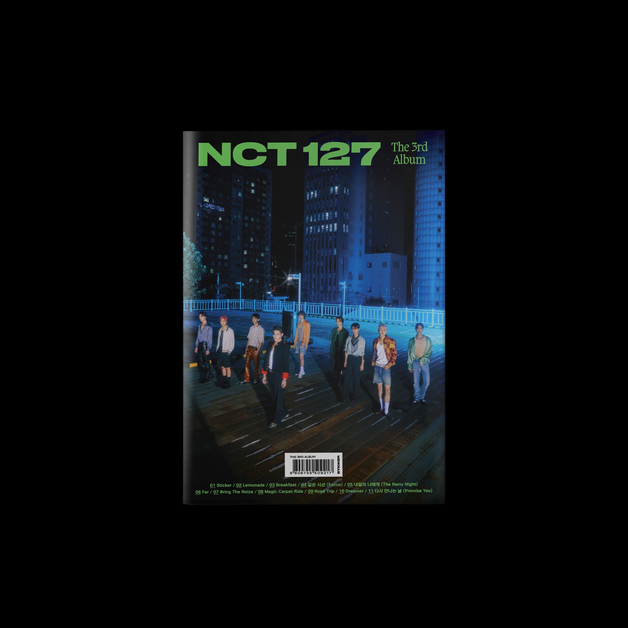 NCT 127 - 3rd Album - Sticker (Various Options)