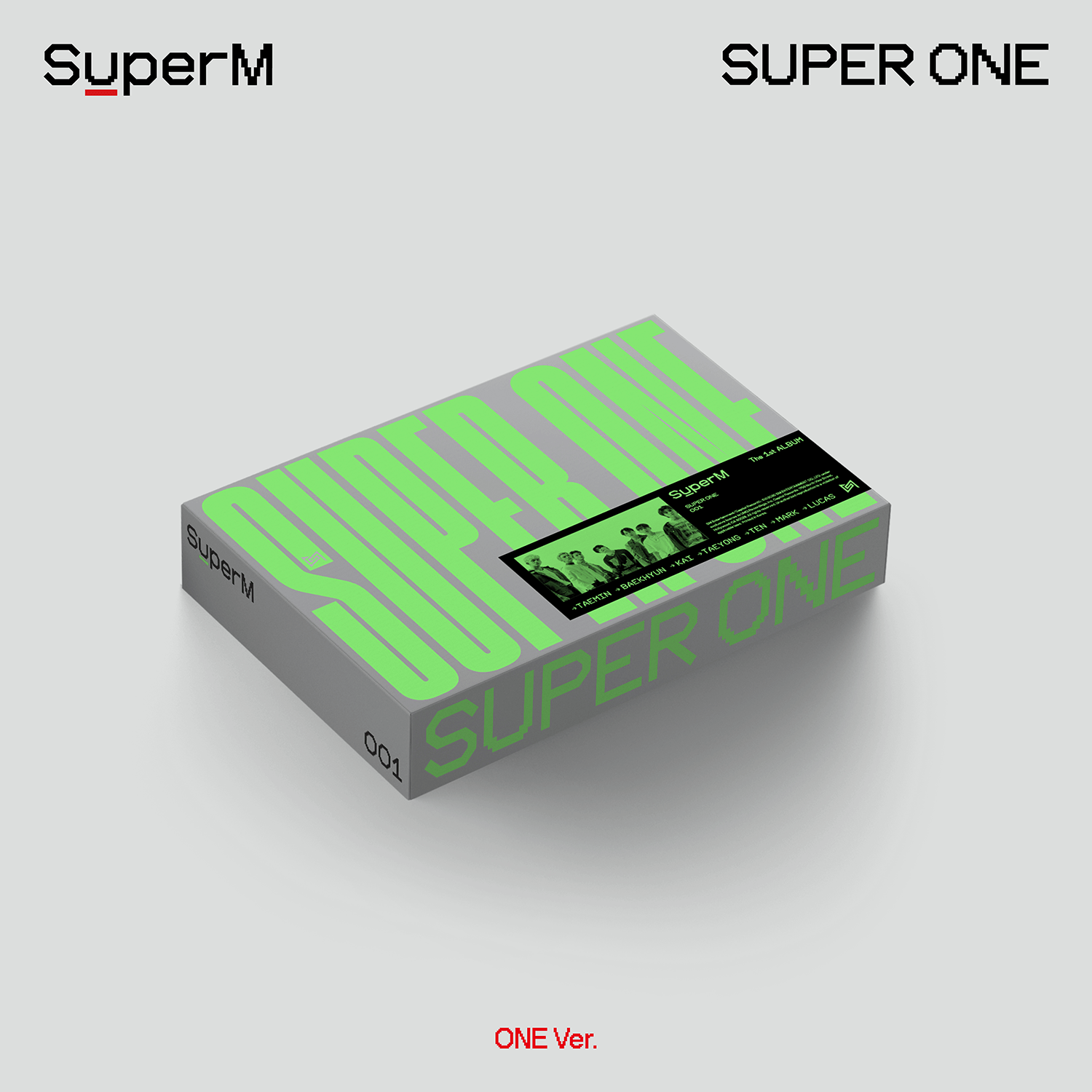 SuperM -  The 1st Album -  Super One (Random) (US ver.)