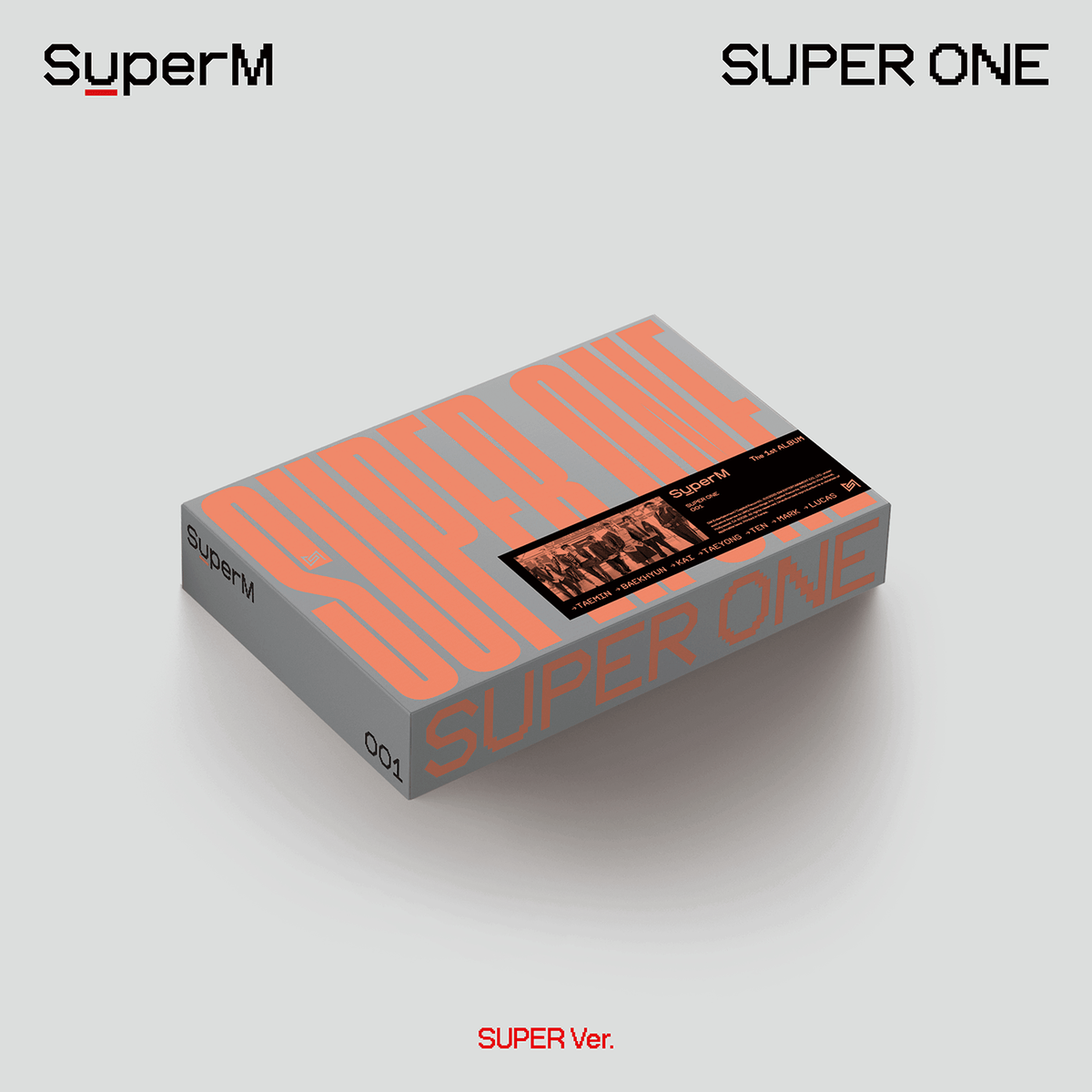 SuperM -  The 1st Album -  Super One (Random) (US ver.)