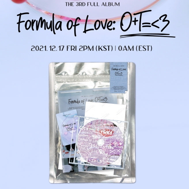 TWICE - 3rd Album - Formula of Love: O+T =<3 (Result File ver.)