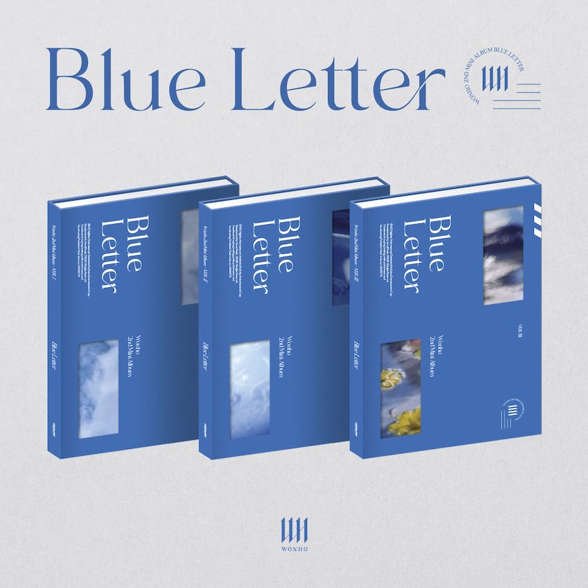 Wonho - 2nd Mini album - Blue Letter