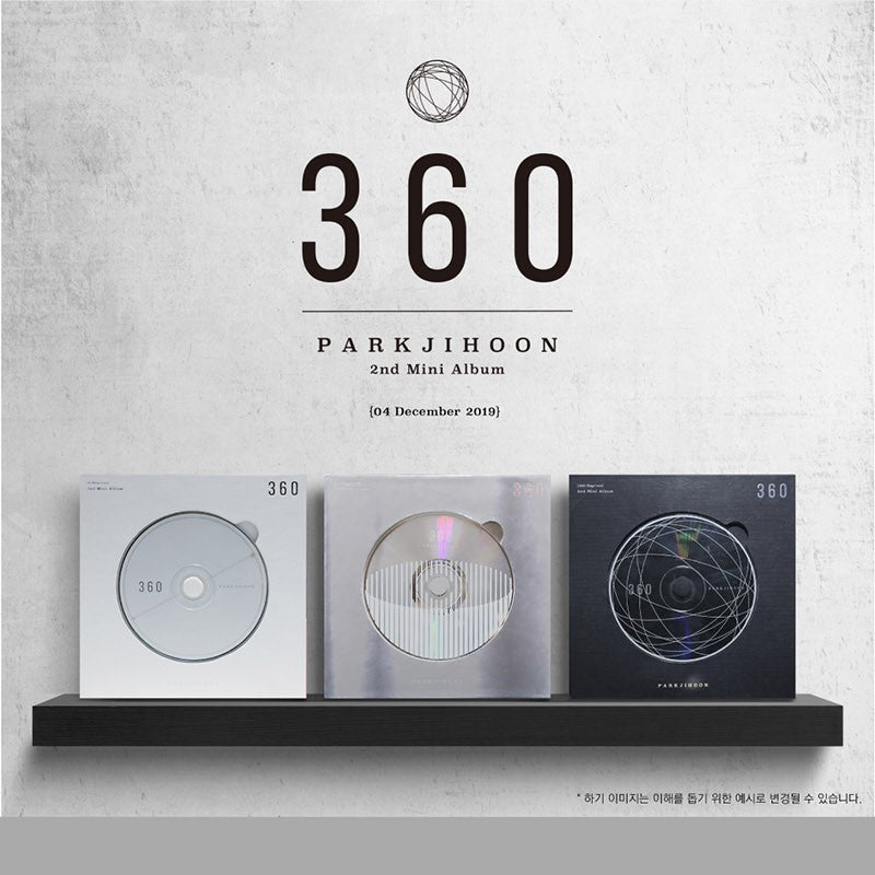 Park Ji Hoon - 360 - 2nd mini album